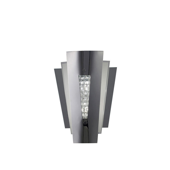 Diyas Vega Wall Lamp 2 Light G9 Polished Chrome/Crystal • IL31270
