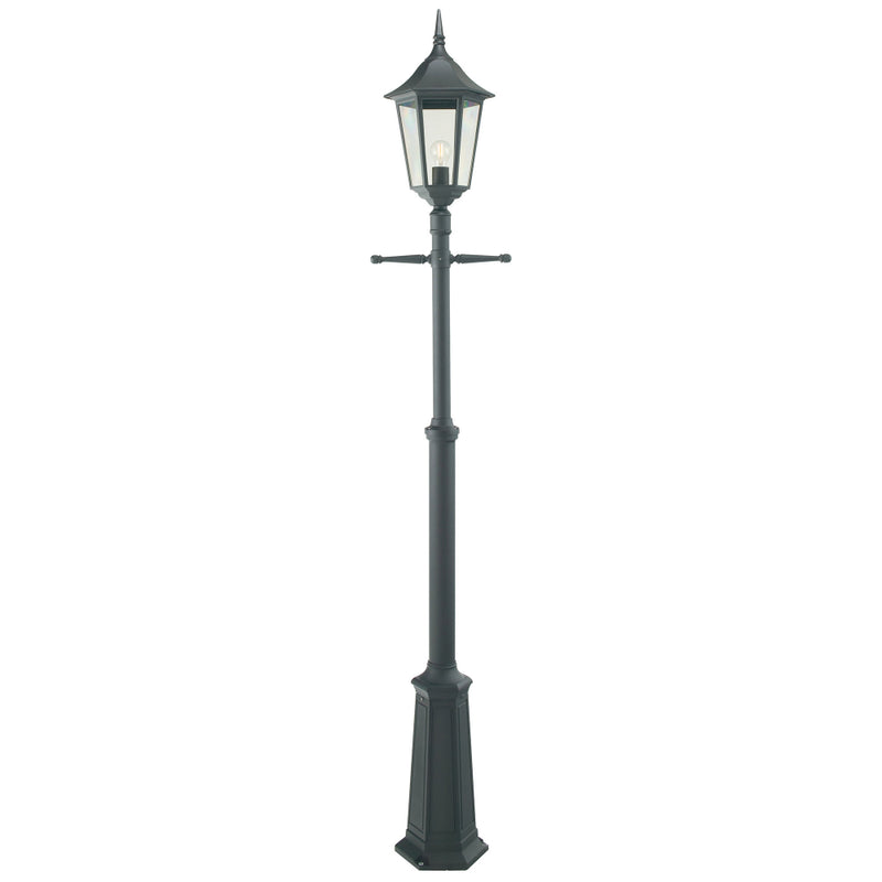 black outdoor wall light
