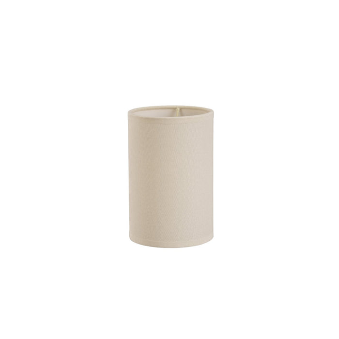 Diyas Victoria Round Fabric Shade Ivory Cream 130mm • ILS20290