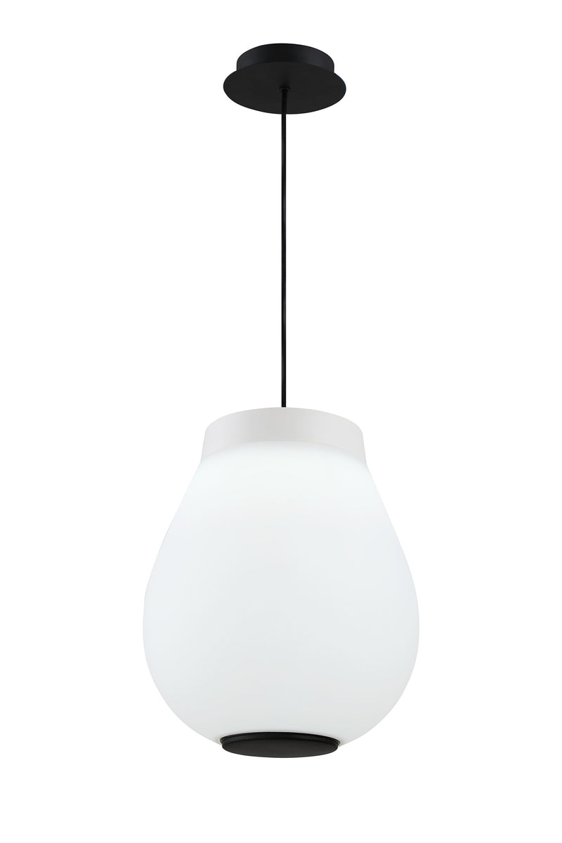 Regal lighting SL-1496 1 Light Pendant LED Ceiling Light White With Bluetooth Speaker IP44