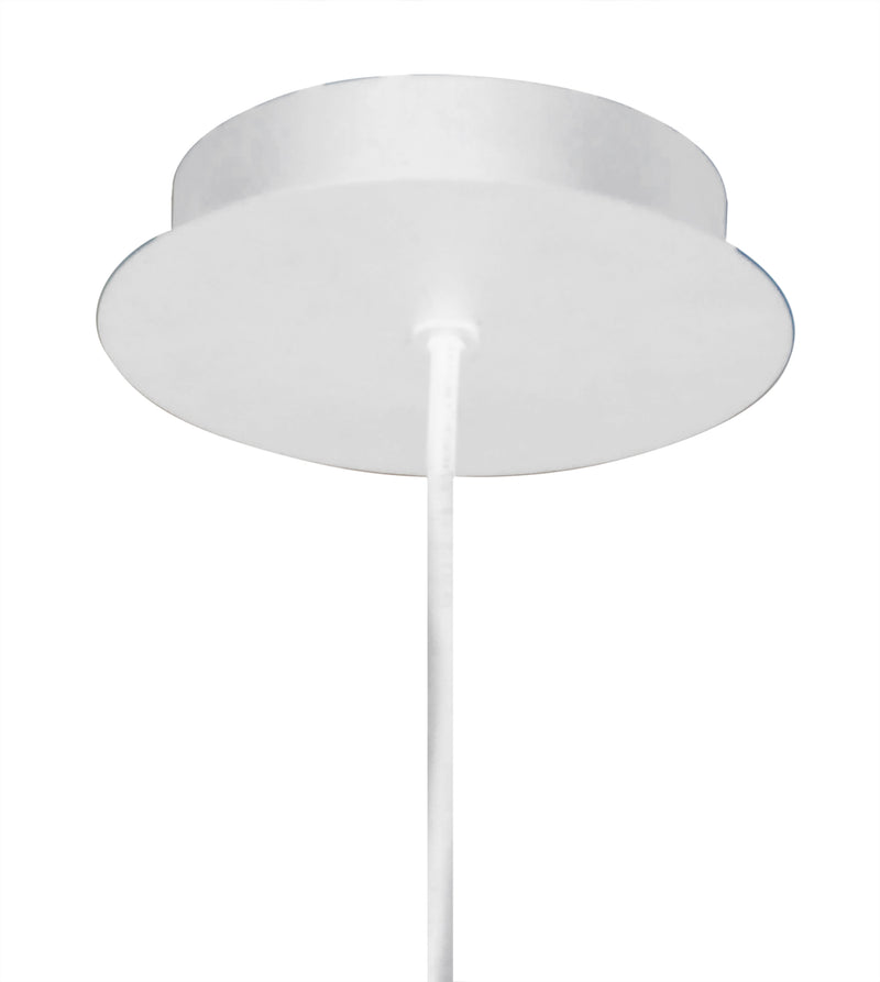 Regal lighting SL-1495 1 Light Pendant LED Ceiling Light White With Bluetooth Speaker IP44