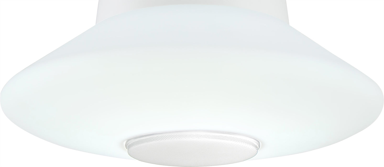 Regal lighting SL-1495 1 Light Pendant LED Ceiling Light White With Bluetooth Speaker IP44