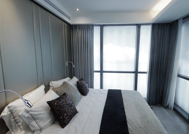 Deco Winslow 3W LED Cylinder Head Wall Lamp With Flexible Arm, Beam 45 Deg, Switch On Base, Antique Brass, 3yrs Warranty • D0195